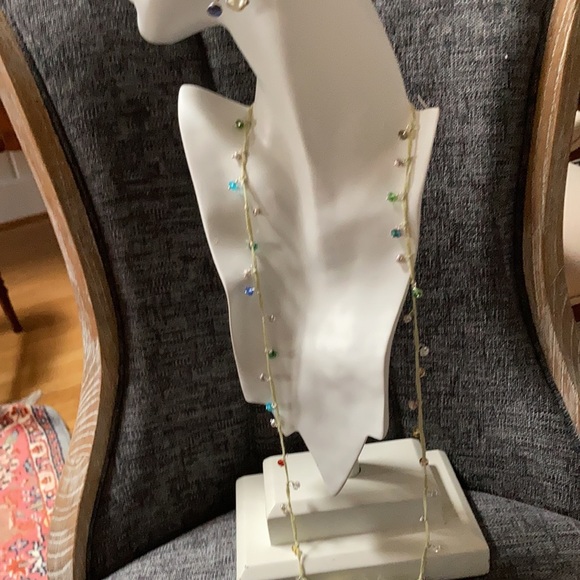 Crystal Lariat Necklace - Picture 3 of 7